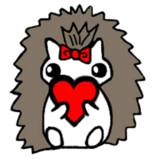 Harilyn Hedgehog. English Version. sticker #5685944