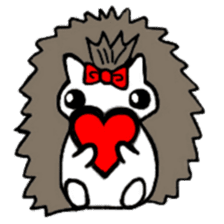 Harilyn Hedgehog. English Version. sticker #5685944