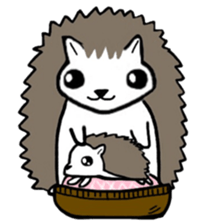 Harilyn Hedgehog. English Version. sticker #5685945