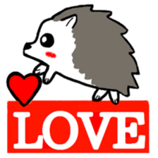Harilyn Hedgehog. English Version. sticker #5685948