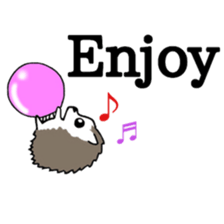 Harilyn Hedgehog. English Version. sticker #5685950