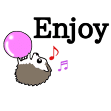 Harilyn Hedgehog. English Version. sticker #5685950