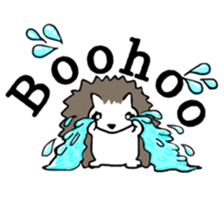 Harilyn Hedgehog. English Version. sticker #5685951