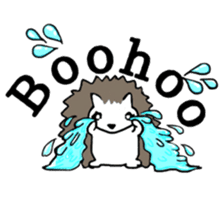 Harilyn Hedgehog. English Version. sticker #5685951