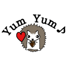 Harilyn Hedgehog. English Version. sticker #5685955