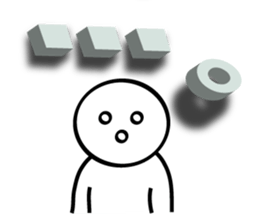 Large letters Sticker4 sticker #5686515