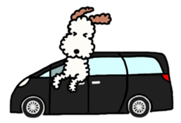 SHUKO, the wire fox terrier sticker #5686585