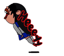 The lovelorn girl xP sticker #5686653