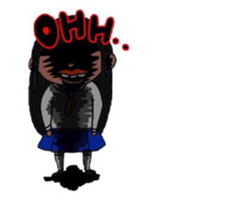 The lovelorn girl xP sticker #5686658