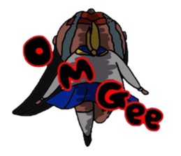 The lovelorn girl xP sticker #5686660