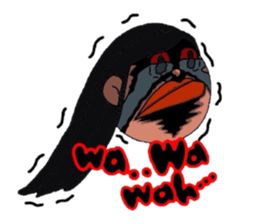 The lovelorn girl xP sticker #5686667