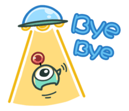 alien kiki sticker #5686930