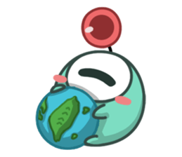 alien kiki sticker #5686946