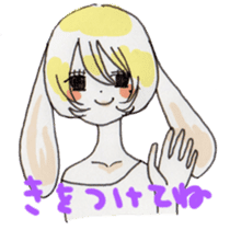 kawaii*rabbit sticker #5686957