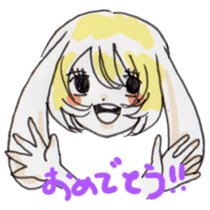 kawaii*rabbit sticker #5686959