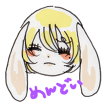 kawaii*rabbit sticker #5686961