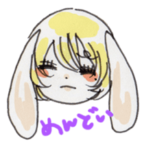 kawaii*rabbit sticker #5686961