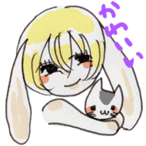 kawaii*rabbit sticker #5686962