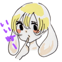 kawaii*rabbit sticker #5686963