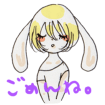 kawaii*rabbit sticker #5686971