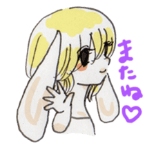 kawaii*rabbit sticker #5686972