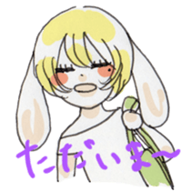 kawaii*rabbit sticker #5686978