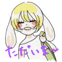 kawaii*rabbit sticker #5686978