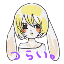 kawaii*rabbit sticker #5686980