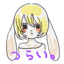 kawaii*rabbit sticker #5686980