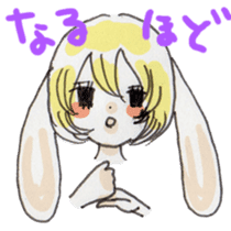 kawaii*rabbit sticker #5686983