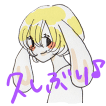kawaii*rabbit sticker #5686986
