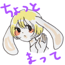 kawaii*rabbit sticker #5686993
