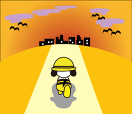 The helmet is a life sticker #5687308