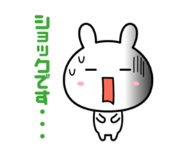 Rabbit of the honorific sticker #5687383