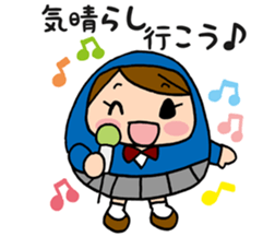 ~ students cheer ~Dharma-chan sticker #5687489