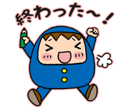 ~ students cheer ~Dharma-chan sticker #5687505