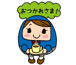 ~ students cheer ~Dharma-chan sticker #5687506