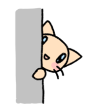 The cat which may be cute and speak. sticker #5687586