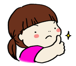 My baby girl sticker #5687885