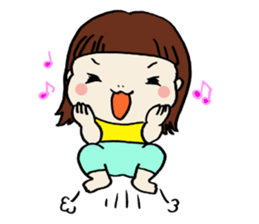 My baby girl sticker #5687889