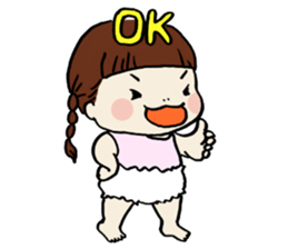 My baby girl sticker #5687892