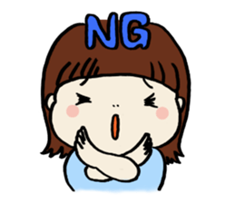 My baby girl sticker #5687893