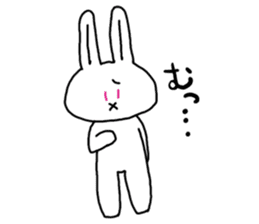 Five Rabbits by ulr sticker #5688332