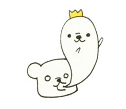 Baby bear with Babun sticker #5689131