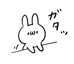 Internet Slang Rabbit sticker #5689548