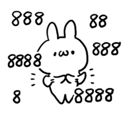 Internet Slang Rabbit sticker #5689549