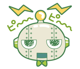 Robot butler sticker #5689856