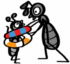 Ants! <summer vacation and fall> sticker #5689919