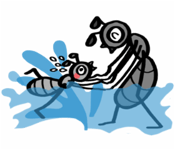 Ants! <summer vacation and fall> sticker #5689920