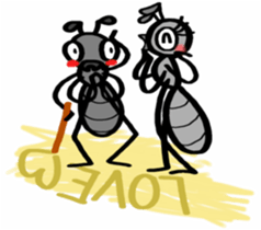 Ants! <summer vacation and fall> sticker #5689927